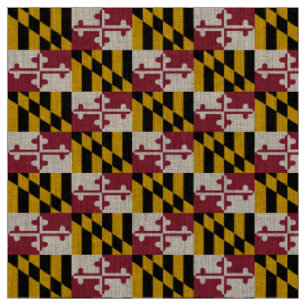 Maryland Flag Fabric