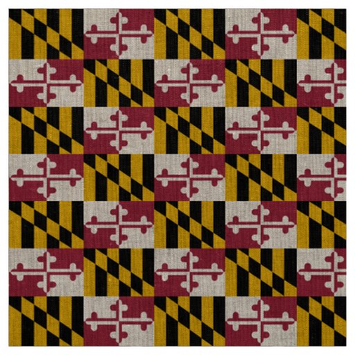 Maryland Flag Fabric