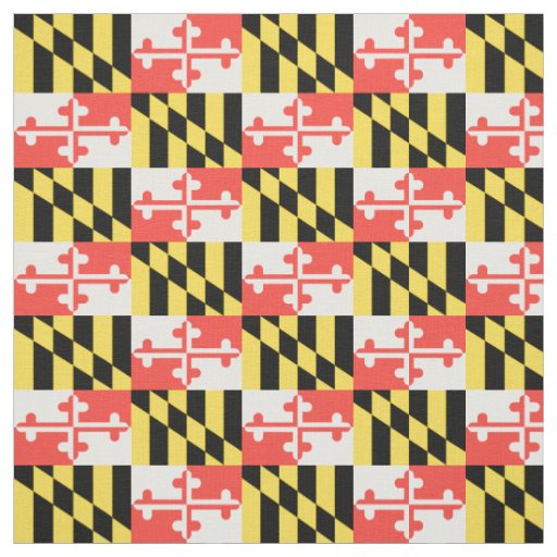 MARYLAND Flag Fabric