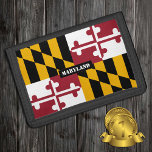 Maryland flag fashion, State USA patriots / sports Trifold Wallet<br><div class="desc">Patriotic Wallets featuring USA state of Maryland fashion with Maryland flag - love my country,  travel gifts,  grandpa birthday,  national patriots / sports fans</div>