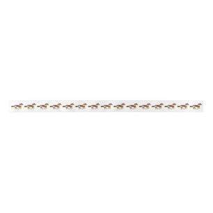 Maryland Flag Galloping Horse Ribbon