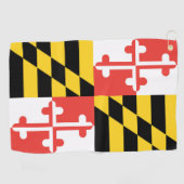 Maryland Flag Golf Towel | Zazzle