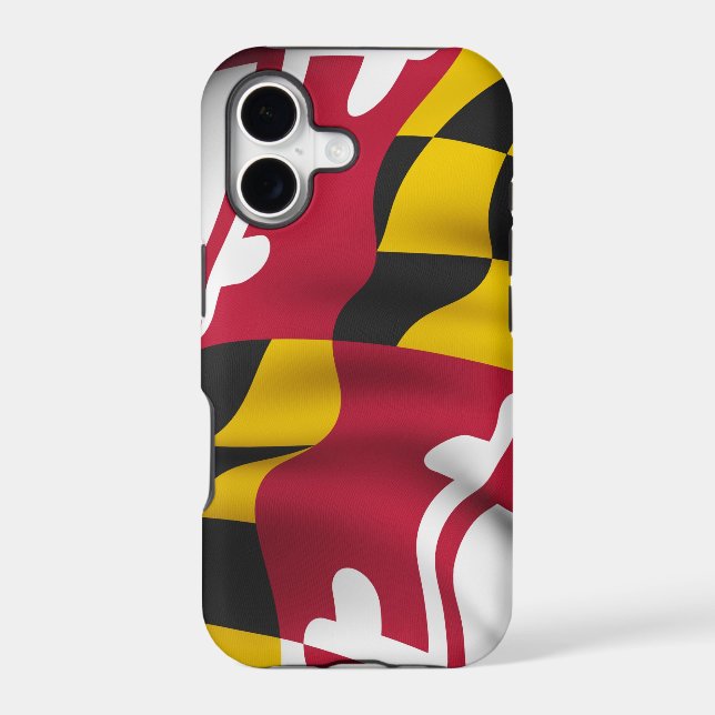 Maryland Flag iPhone Case (Back)