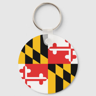 Maryland Flag Keychain