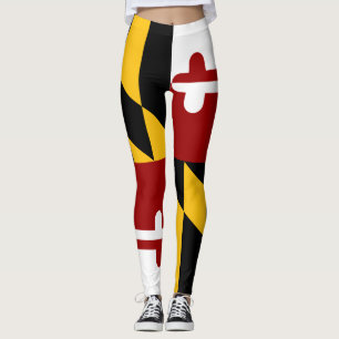 Maryland flag leggings