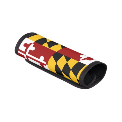 Maryland flag luggage handle wrap