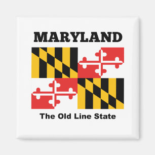 Maryland flag magnet