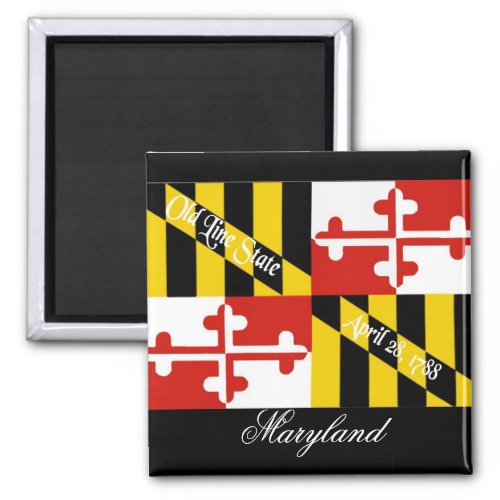Maryland Flag Magnet
