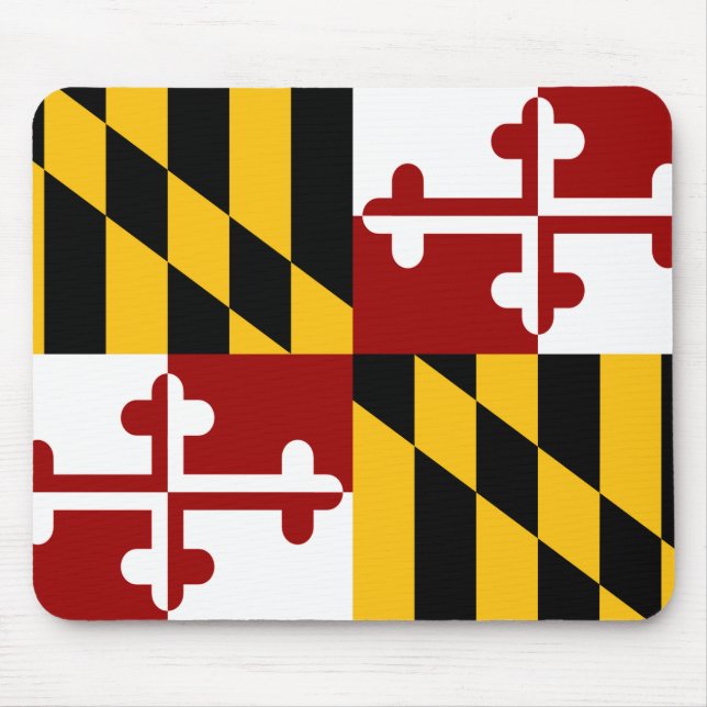 Maryland flag mouse pad (Front)