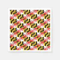 Maryland Flag Napkins