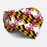 Maryland Flag Neck Tie at Zazzle