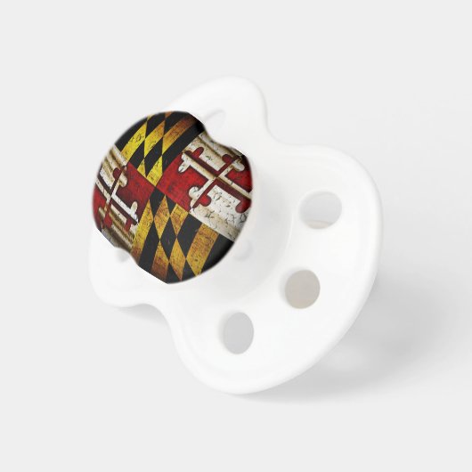 Maryland Flag Pacifier (Front Right)