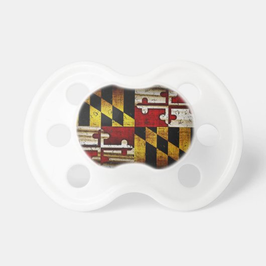 Maryland Flag Pacifier (Front)