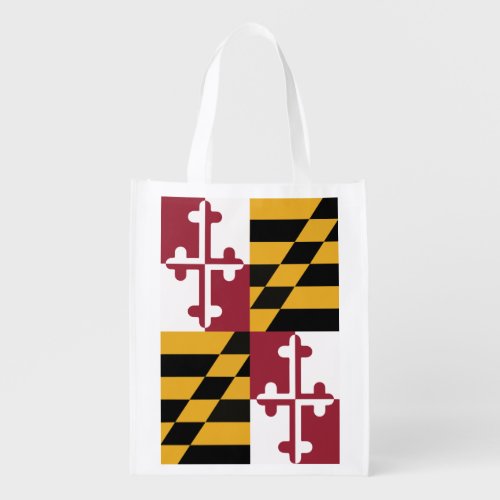 Maryland Flag reusable bag