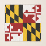 Maryland flag scarf<br><div class="desc">Flag of the State of Maryland</div>