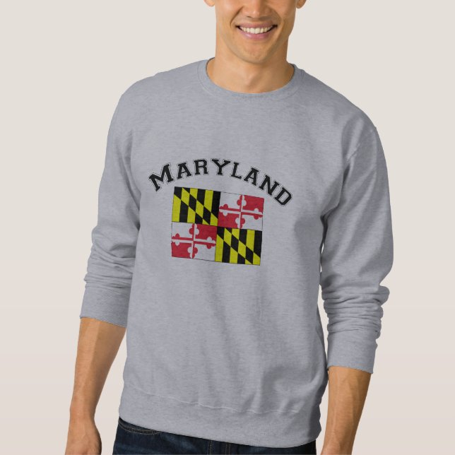 Maryland Flag Sweatshirt (Front)