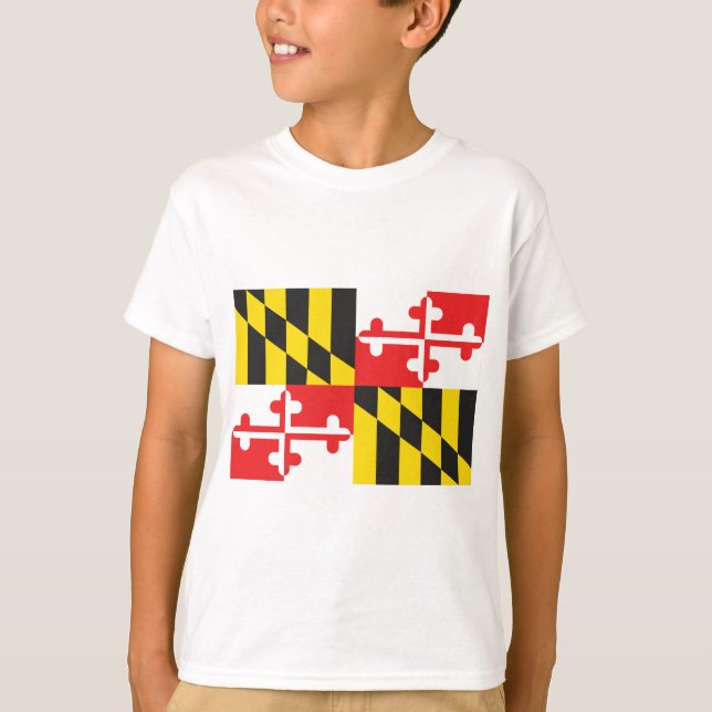 MARYLAND FLAG T-Shirt (Front)