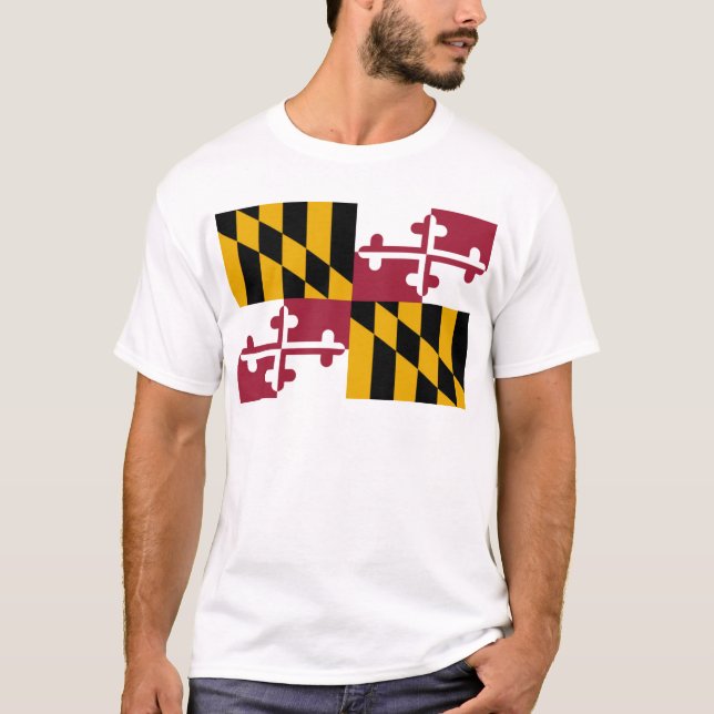 Maryland flag T-Shirt (Front)