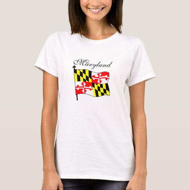 Maryland Flag T-Shirt (Front)