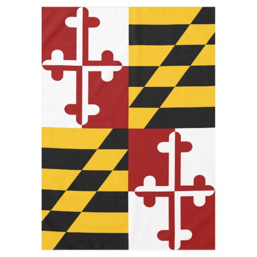 Maryland flag tablecloth