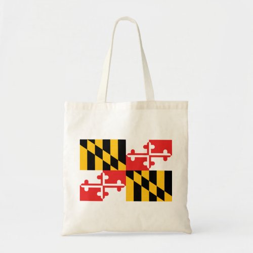 Maryland Flag Tote Bag