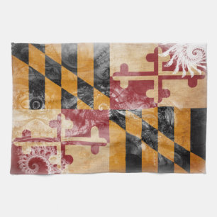 Maryland Flag Towel