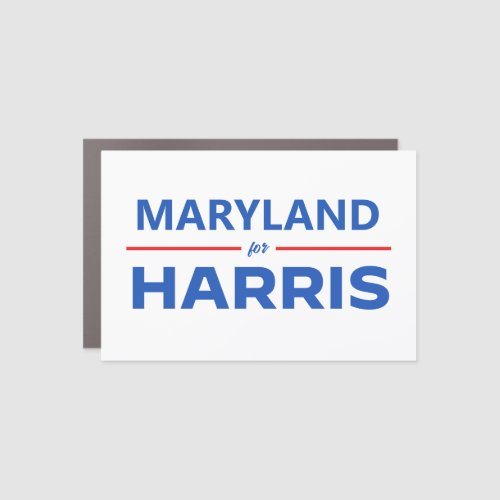 Maryland for Kamala Harris Car Magnet