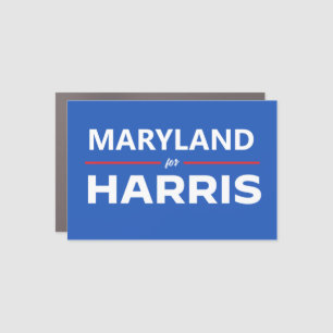 Maryland for Kamala Harris Car Magnet