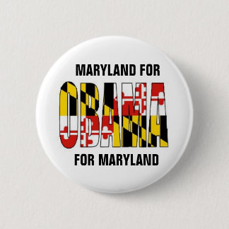 MARYLAND FOR OBAMA BUTTON