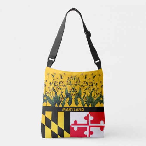 Maryland Fun Black_eyed Susan  Crossbody Bag