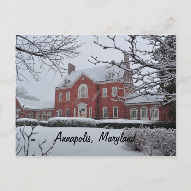 Maryland Governor's Mansion Postcard (Front)