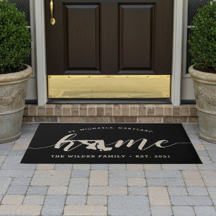 Maryland Home State Personalized Doormat