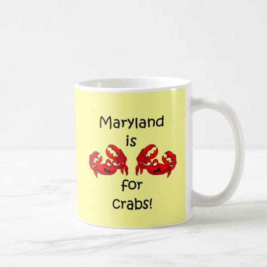 Maryland is for Crabs Coffee Mug