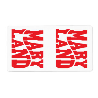 Maryland Label