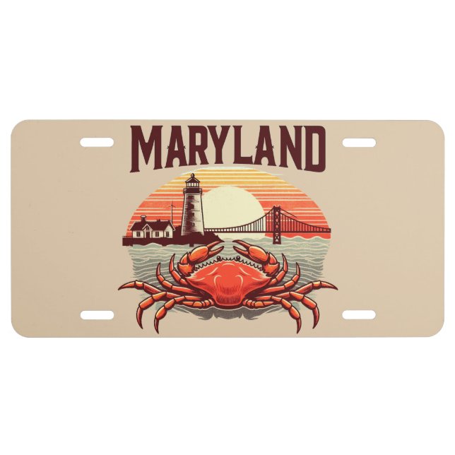 Maryland License Plate (Front)