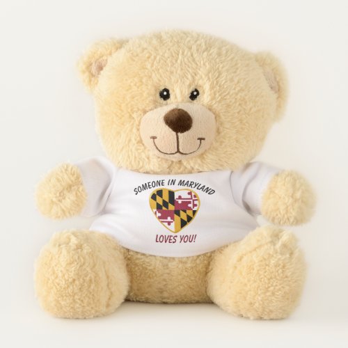 Maryland Loves You Teddy Bear