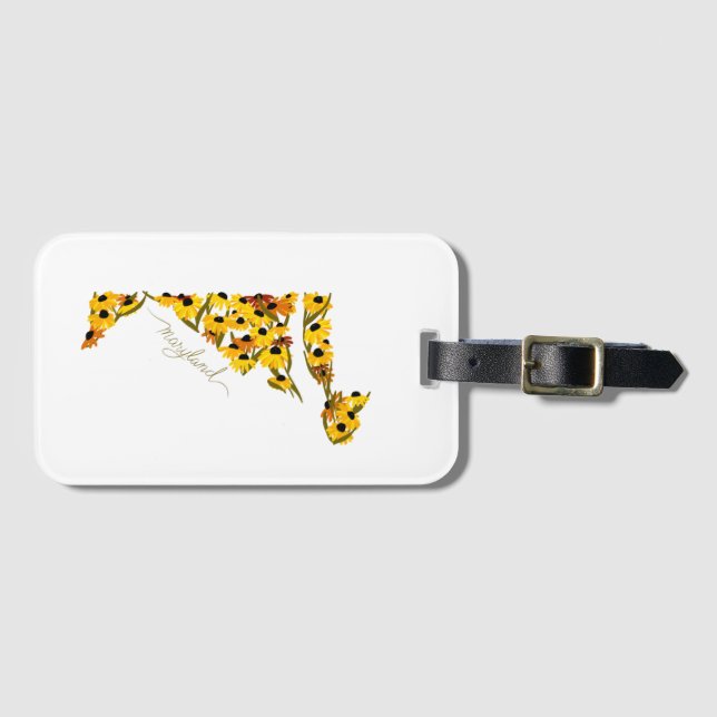 Maryland Luggage Tag (Front Horizontal)