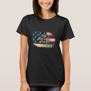 Maryland Md Us Flag Motto T-Shirt