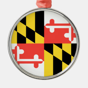 MARYLAND METAL ORNAMENT