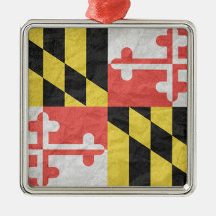 MARYLAND METAL ORNAMENT