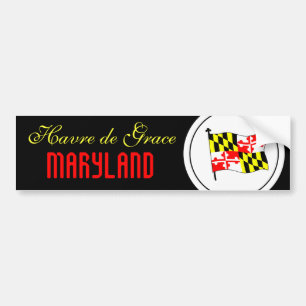 MARYLAND, MISC. CITY BUMPER STICKER