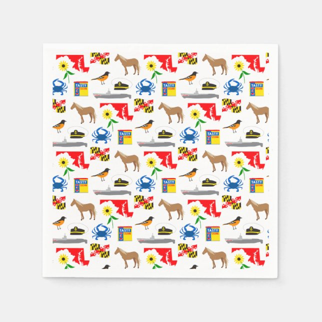 Maryland Napkins (Front)