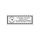 Maryland Notary Public Self Inking Rubber Stamp