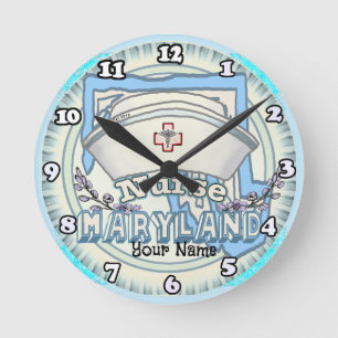 Maryland Nurse Round Clock