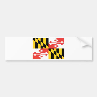 Maryland Official State Flag Bumper Sticker