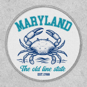 Maryland Old Line State Gift for Nature Lover Patch
