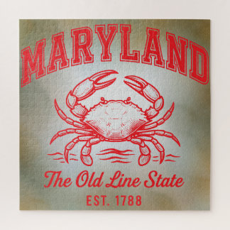 Maryland Old Line State Jigsaw Puzzle