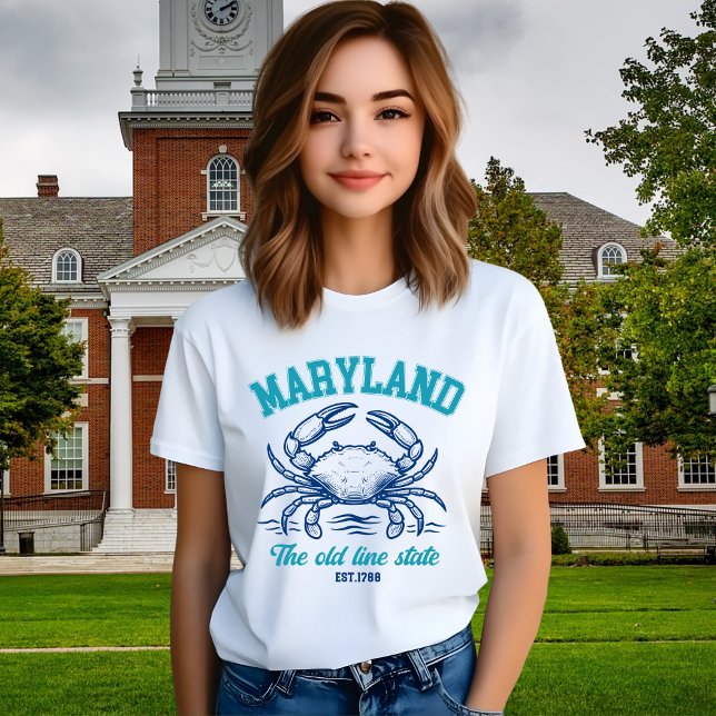 Maryland Old Line State - Maryland Pride Tri-Blend Shirt (Creator Uploaded)