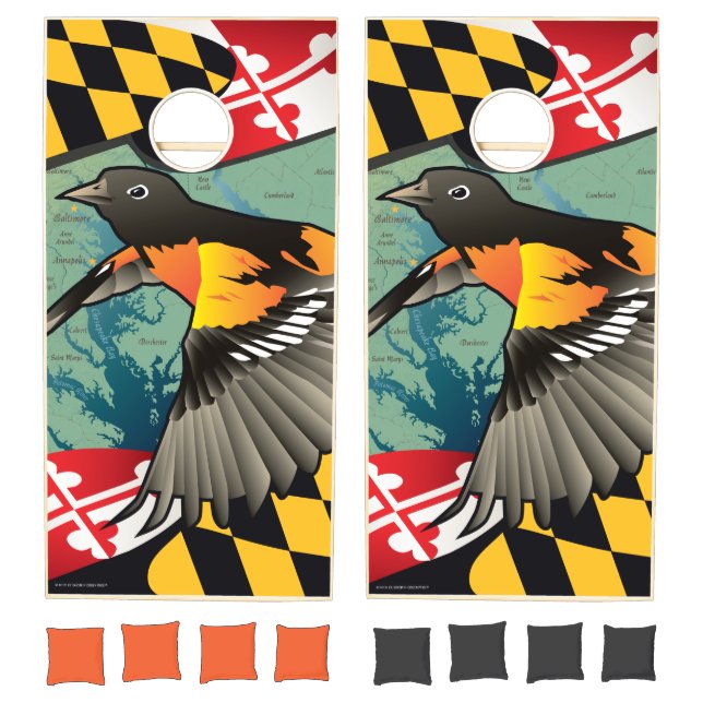 Maryland Orioles Cornhole Set (Set)