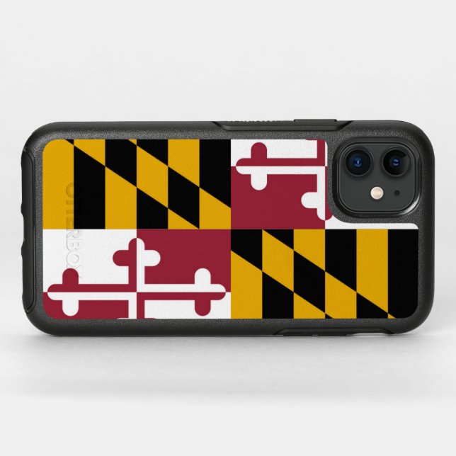 Maryland Otterbox iPhone Case (Back Horizontal)